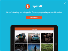 Tablet Screenshot of guadagna.net